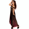 Chilirose - Cr 3716 Babydoll Longue Noir S/M